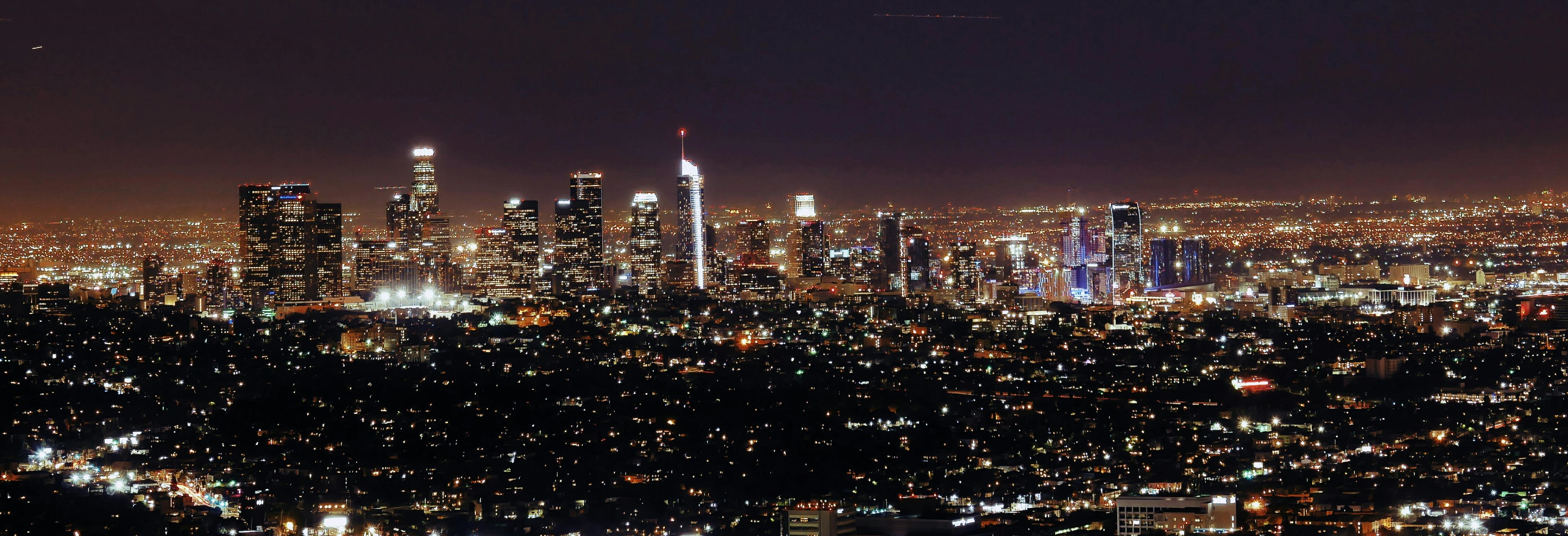 Image of City of Los Angeles at night