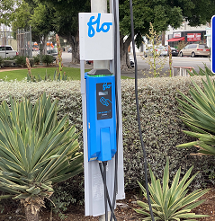 EV Charging pole