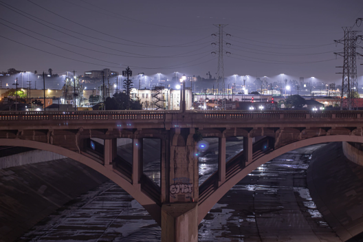 Bridge at night