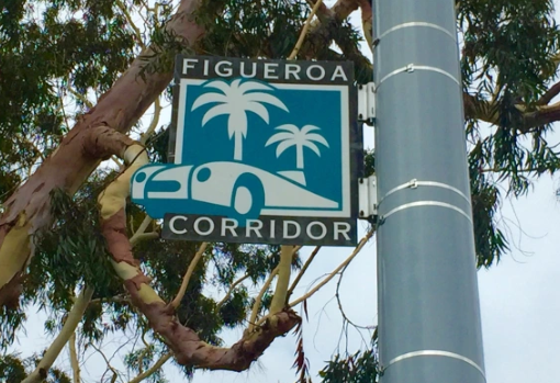 Figueroa Corridor sign